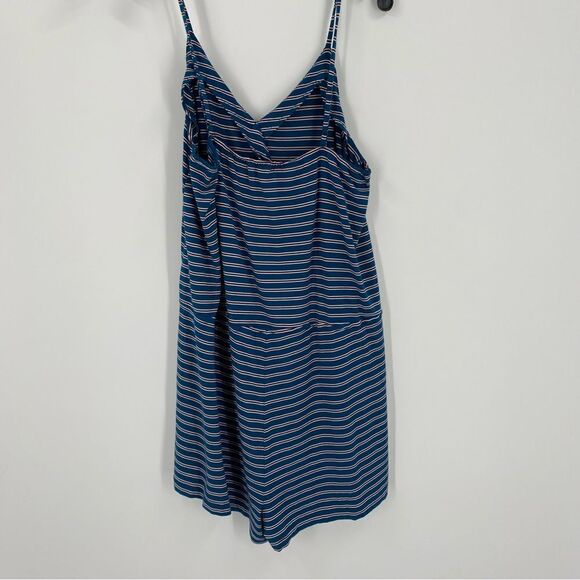 American Eagle Women’s V Neck Sleeveless Striped Romper size S - Picture 4 of 4